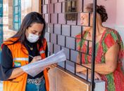 Agentes irão em cada residência nos bairros atingidos. 