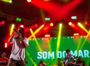 A banda Som do Mar, inscrita no edital, foi uma das bandas que subiram ao palco do Festival da Massa no último final de semana