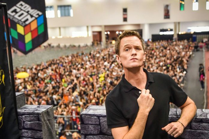 Neil Harris na CCXP, em São Paulo