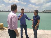 Ministro dos Transportes, Maurício Quintela, anunciou investimentos de R$ 100 milhões no Porto para este ano.