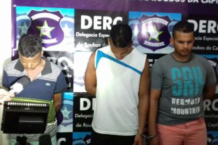 Acusados foram apresentados em coletiva