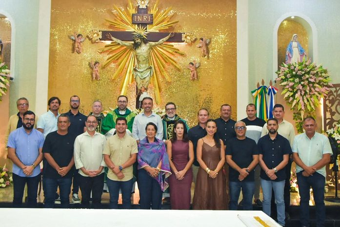 Prefeito Theobaldo Cintra prestigia Festa de Santo Antônio de Pádua em Major Izidoro