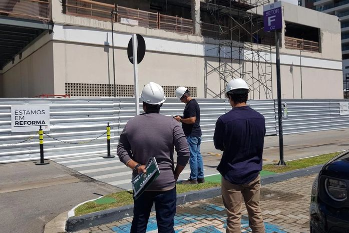 CAU/AL fiscaliza regularidade de obras em shoppings de Alagoas