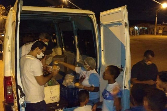 Projeto faz doações em áreas de Vulnerabilidade Social