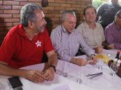 Michel Temer durante encontro em Maceió 