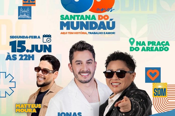 Prefeitura de Santana do Mundaú anuncia programação em comemoração aos 66 anos de emancipação política