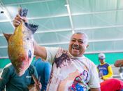Tradicional entrega do peixe marca o início da Semana Santa em Girau do Ponciano