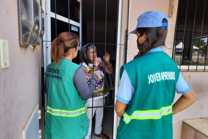 Desenvolvimento Sustentável realiza educação ambiental no entorno da Rota do Mar