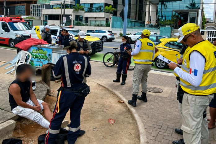 Ronda no Bairro prende motociclista embriagado após atropelamento na Pajuçara