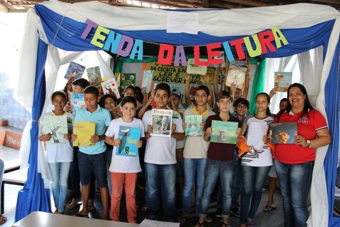 Projeto incentiva alunos de Santana do Mundaú a criar hábitos de leitura