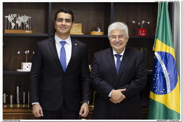 JHC e Min. Marcos Pontes