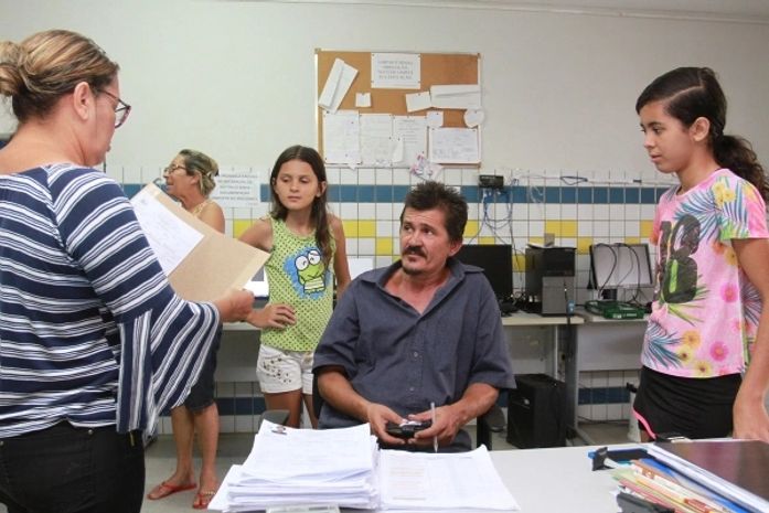 George Lucas Silva matriculou as filhas na Escola Edmilson de Vasconcelos Pontes, no bairro do Farol.