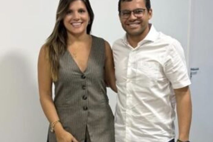 Prefeita Marcela Gomes leva demandas do município de Novo Lino ao deputado Gilvan Barros Filho