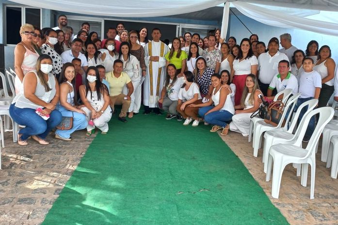 Saúde de Santana do Mundaú celebra missa em ação de graças pelos profissionais da Saúde