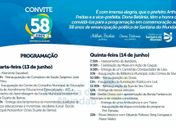 Prefeitura de Santana do Mundaú realiza programação especial em comemoração aos 58 anos de emancipação política