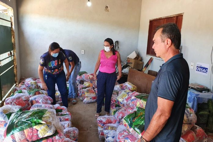 Comunidade Quilombola da Jaqueira é contemplada com entrega de cestas básicas em Anadia
