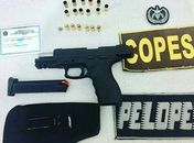 Homem é preso após efetuar disparos de arma de fogo em via publica na zona rural de Batalha