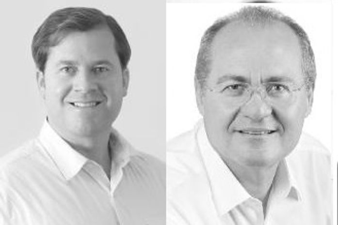 Marx Beltrão e Renan Calheiros, ambos do PMDB