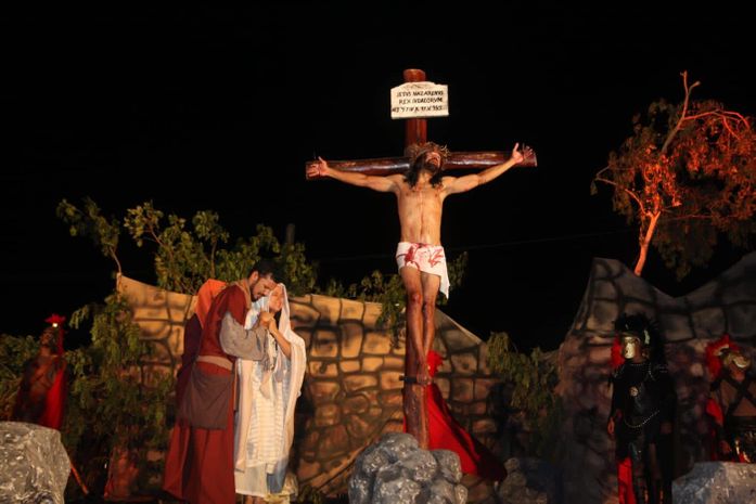 Espetáculo “Paixão de Cristo”, da ATAF, emocionou milhares de pessoas em São Miguel dos Campos