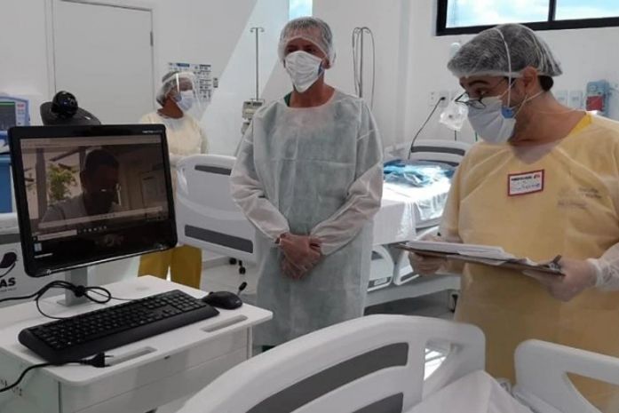 UTI virtual: Em menos de um mês, Hospital da Mulher atende 441 pacientes de Covid-19