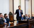 Vice-prefeito participa de aula inaugural de curso de tiro para guardas municipais