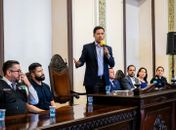 Vice-prefeito participa de aula inaugural de curso de tiro para guardas municipais