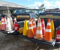 Após denúncias, DMTT apreende cones e cavaletes usados por flanelinhas para reserva ilegal de vagas em Maceió