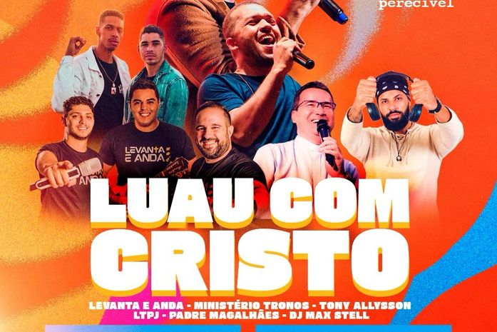 Tony Allysson leva música e pregação ao ‘Luau com Cristo’, em Maceió