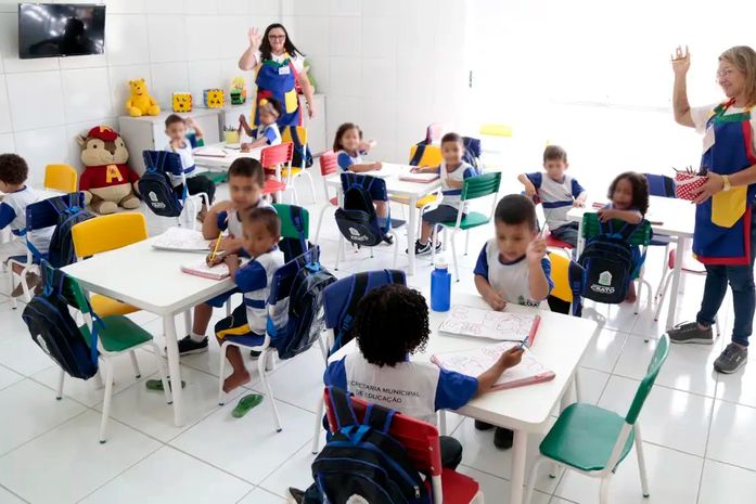 Matrículas em creches avançam 11% em quase uma década