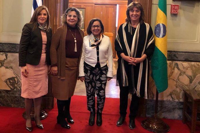 Em missão no Uruguai, Tereza Nelma busca avanços na política para as pessoas idosas