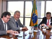 Deputado Paulão se reúne com ministro da Justiça, desembargador Tutmés Airan e autoridades alagoanas