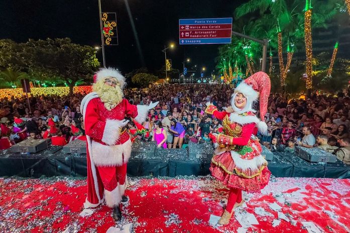 Apresentações culturais e artísticas encantam público presente no Natal de Todos Nós