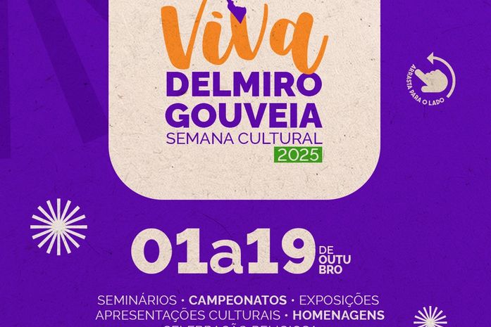 Vem aí a Semana Cultural Viva Delmiro Gouveia 2025
