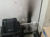 Princípio de incêndio atinge sala no Code