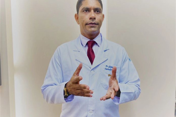 Médico Gleydson Lima.