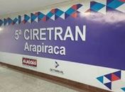 5ª Ciretran de Arapiraca passa por ajustes técnicos para atendimento presencial