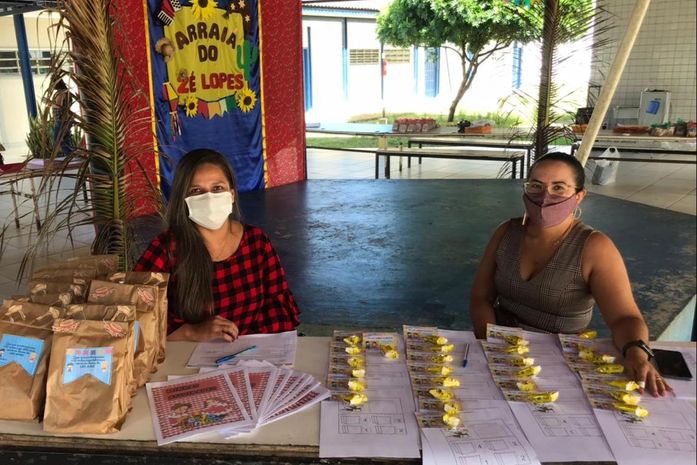 Educação no São João: rede municipal de Branquinha realiza entrega de materiais pedagógicos