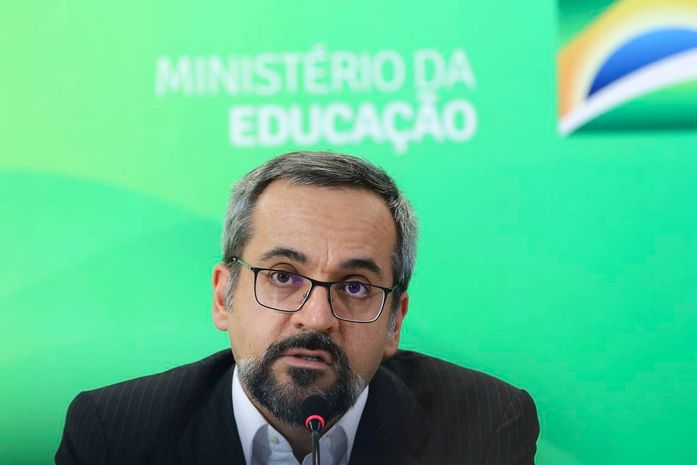 O ministro da Educação, Abraham Weintraub.