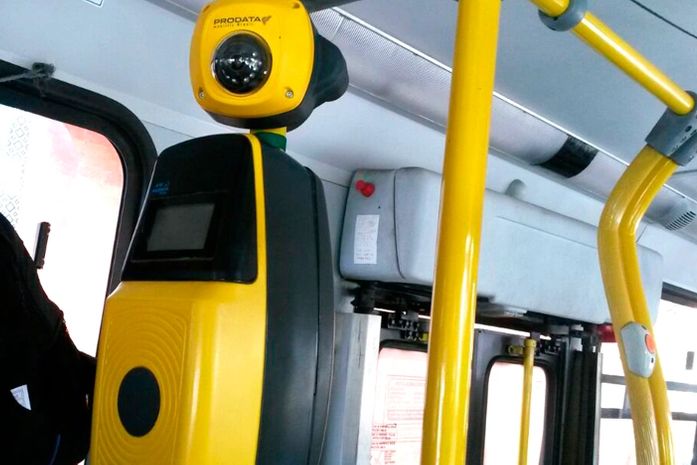 70% da frota de ônibus em Maceió já está com biometria facial