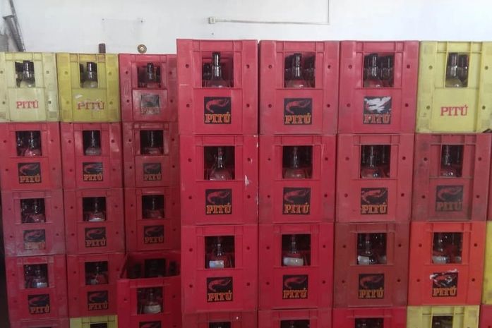 Parte da carga estava sendo comercializada em um estabelecimento comercial de fachada.