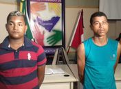 Polícia apresenta suspeitos de assassinar policial militar
