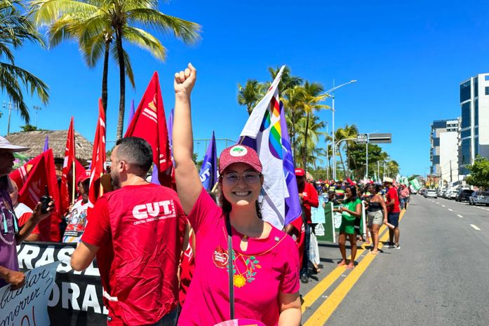 Teca Nelma convoca população para participar do Plebiscito Popular por direitos e justiça social