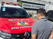 Homem procurado por assassinato é capturado no Clima Bom após denúncia de som alto