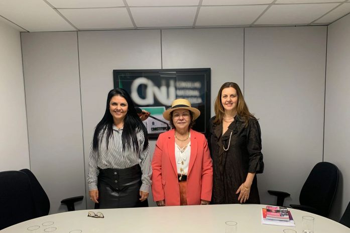 Tereza Nelma apresenta relatório de denúncias de violência contra mulher e busca aprimorar parceria com CNJ