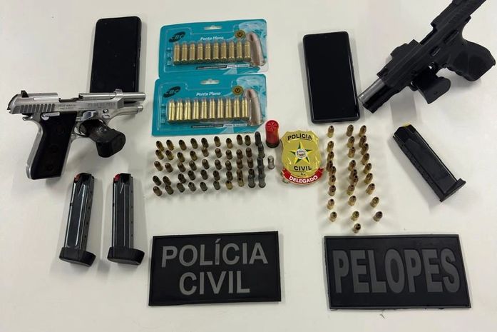 Pistolagem e execuções por encomenda: suspeitos de tentativa de homicídio são presos em operação