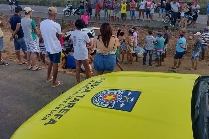 Capotamento na AL-220 deixa uma pessoa morta e outra gravemente ferida em Craíbas 