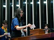 Programa Jovem Senador: estudante alagoana é empossada em Brasília