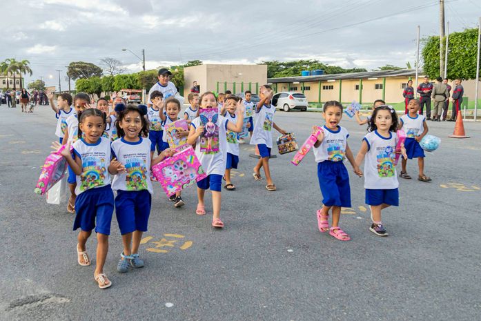 Quartel Legal 2025 leva diversão e cidadania a crianças na PM-AL