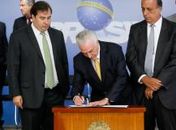 Temer assina intervenção na segurança pública do estado do Rio de Janeiro