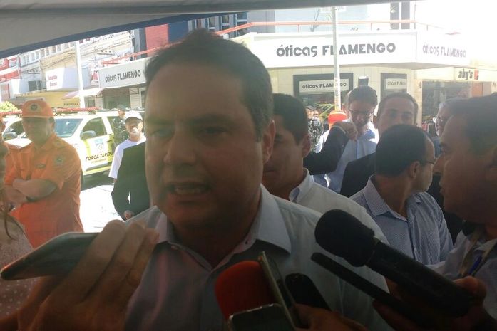 Governador Renan Filho durante lançamento de Força Tarefa